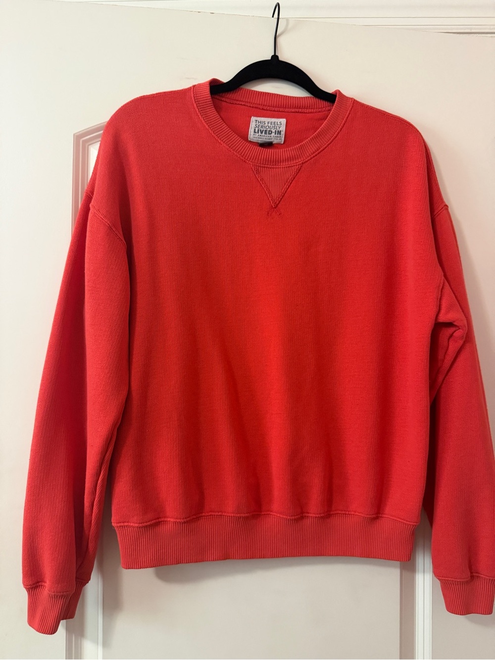 American Eagle Outfitters Coral Crewneck Sweatshirt